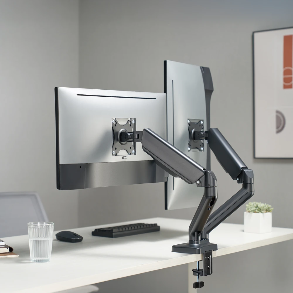 Cabletech Laikiklis 2 monitoriams (17–32")