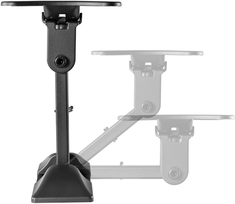 Cabletech Sieninis laikiklis 13-27 colių juodas LPA51-111 (vertikalus ir horizontalus reguliavimas)