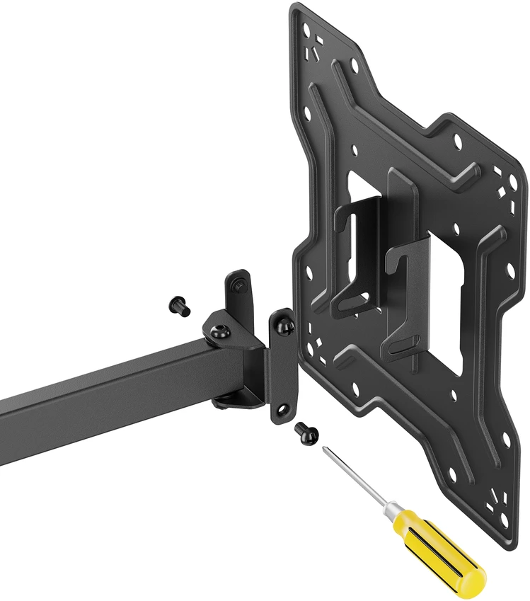 Cabletech Laikiklis Sieninis laikiklis 23–43 colių, juodas LPA41-221 (vertikalus ir horizontalus reguliavimas)