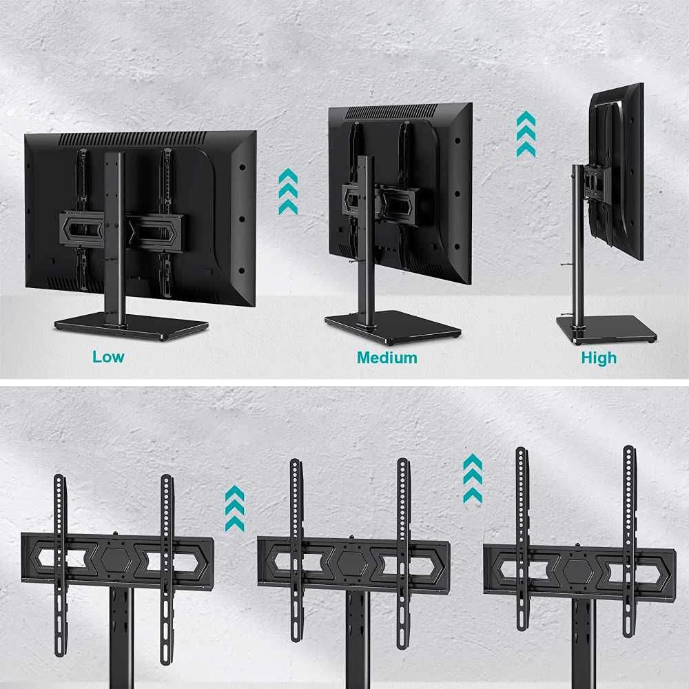 Laikiklis Cabletech Stovas - universali kojelė 32"-55" televizoriui