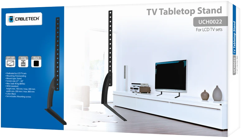 Cabletech Stovas - universalios kojelės televizoriui 27"-60"