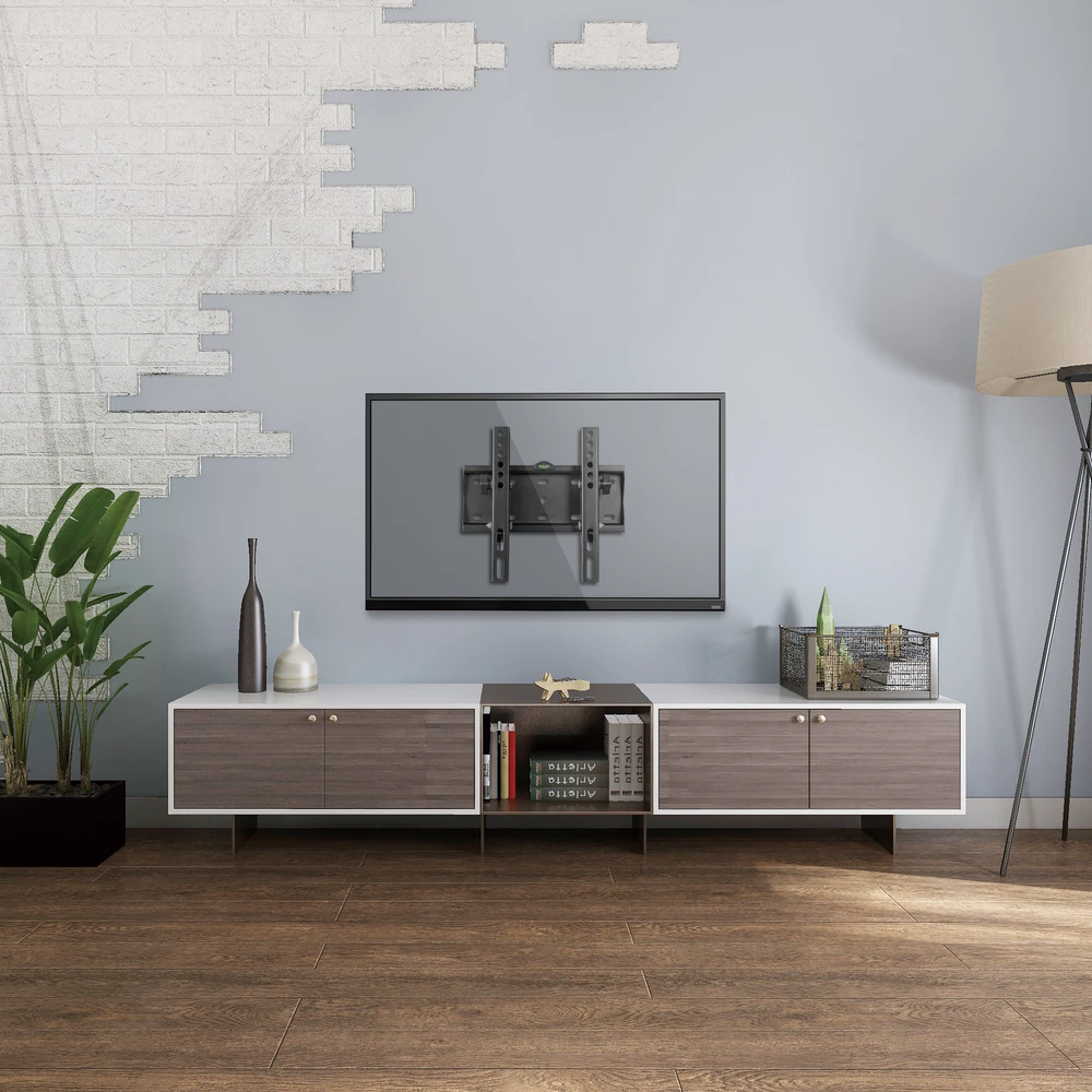 Cabletech Universalus sieninis laikiklis LED televizoriui (23-42") vertikaliai reguliuojamas