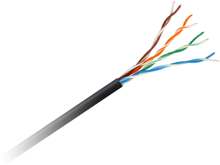 Cabletech Varinis kompiuterio laidas - UTPCat5e vytos poros + gelis