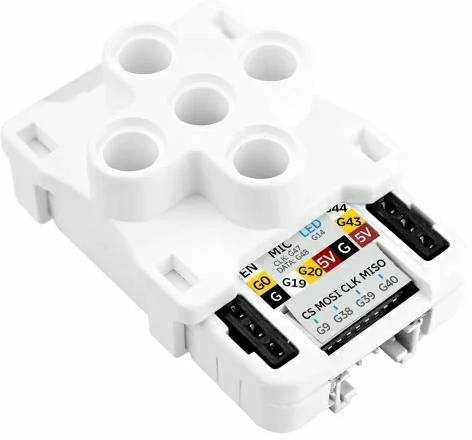 CamS3 plėtros modulis su kontaktų sujungimų diagrama
