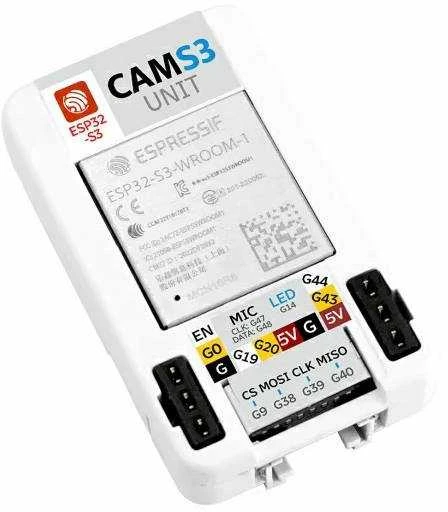 CamS3 – 5MPx kamera – ESP32-S3 – WiFi – išplėtimo modulis Įrenginys – M5Stack U174-B