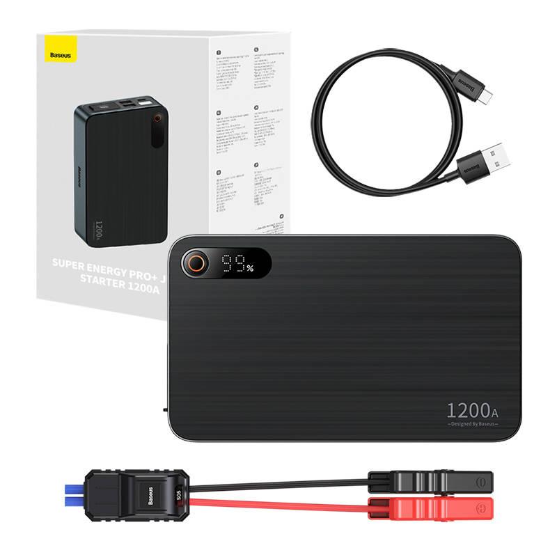 Car Jump Starter Baseus Super Energy Pro+ 1200A - juodas