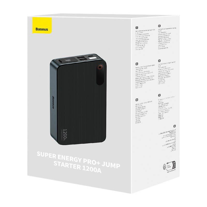 Car Jump Starter Baseus Super Energy Pro+ 1200A - juodas