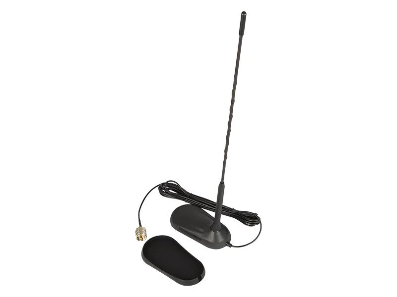 CB antena su laidu ir montavimo pagrindu