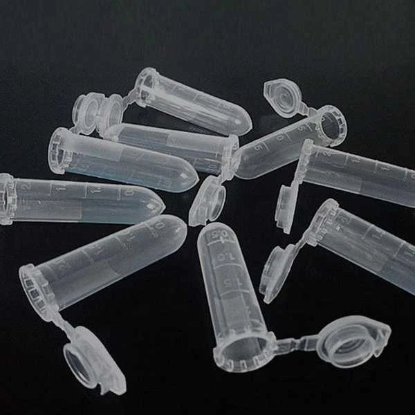 2ml centrifugavimo mėgintuvėliai su atverčiamais dangteliais