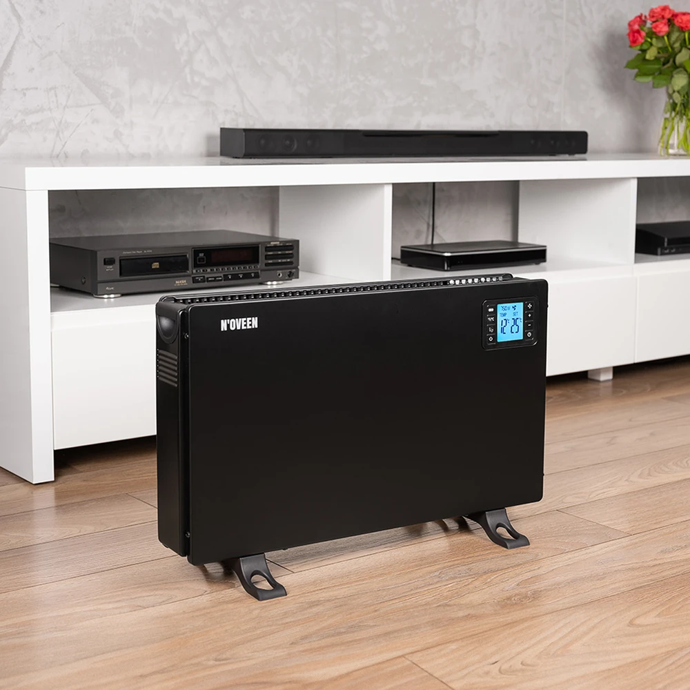 Oem CH7100 LCD SMART Juodas N'OVEEN konvektorius šildytuvas