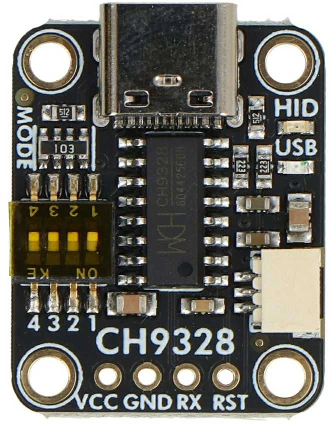 CH9328 UART į USB keitiklis su USB-C jungtimi