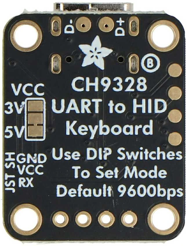 CH9328 UART į USB keitiklio viršutinė dalis