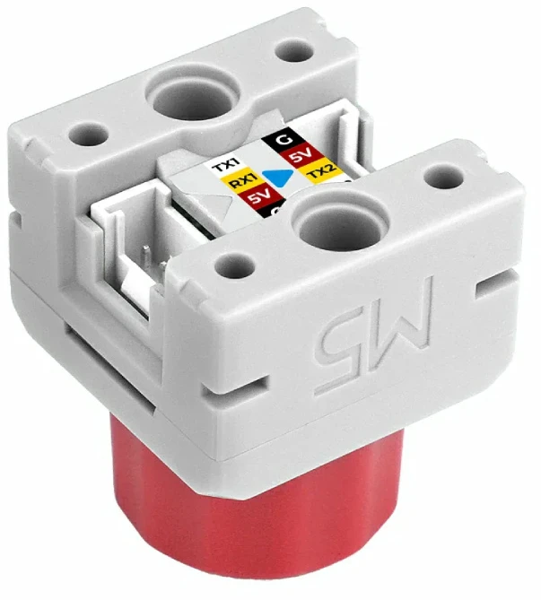 Chain Angle – UART rotacinio potenciometro modulis su RGB LED – M5Stack U208