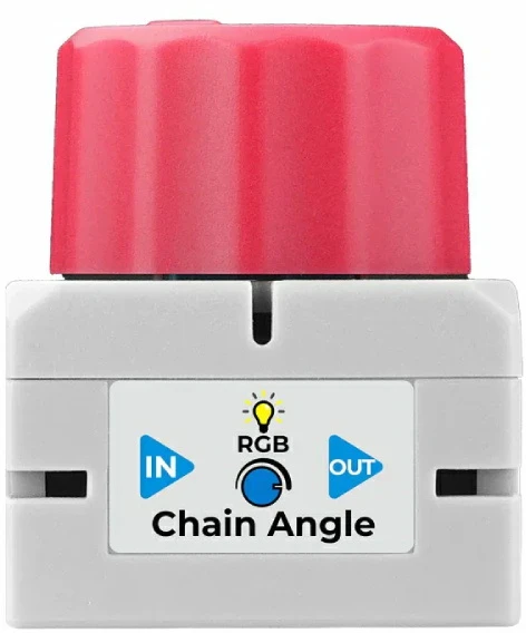 Chain Angle – UART rotacinio potenciometro modulis su RGB LED – M5Stack U208