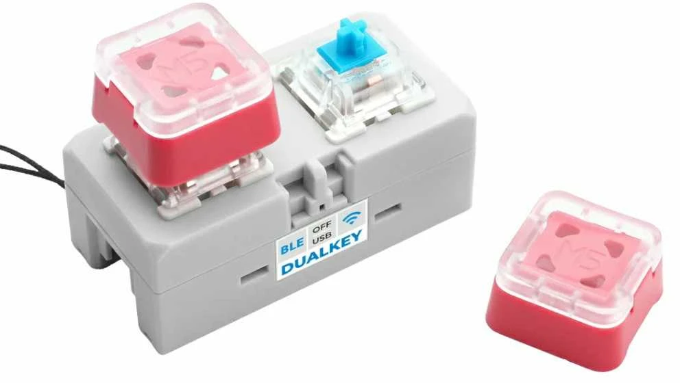 Chain DualKey modulis su keičiamais mechaniniais klavišais
