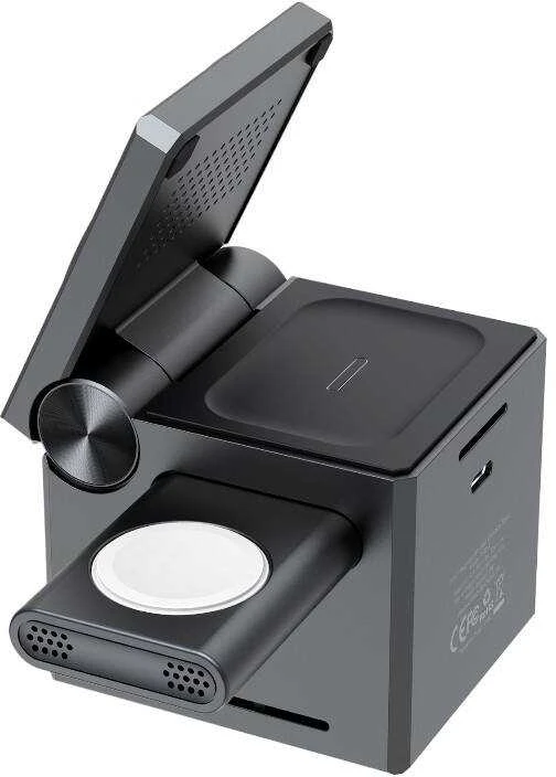 Choetech T632-F 3-in-1 15W indukcinis įkroviklis (juodas)