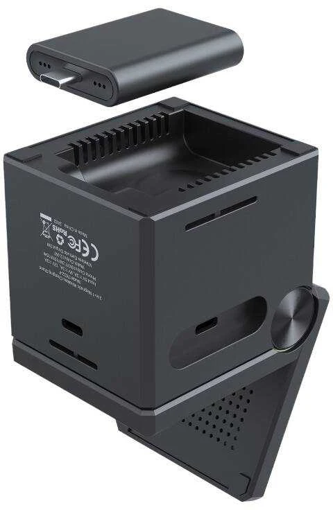Choetech T632-F 3-in-1 15W indukcinis įkroviklis (juodas)