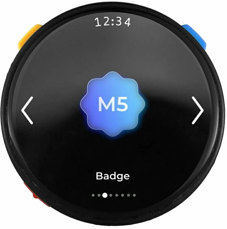 Chronometro kūrimo rinkinys – ESP32-S3 – kūrimo rinkinys – 1.75 colio AMOLED ekranas – M5Stack C152