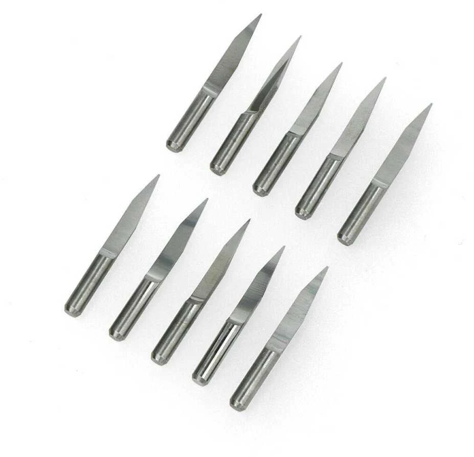 Grąžtas Oem CNC V tipo pjoviklis 20 laipsnių - 0.5 mm