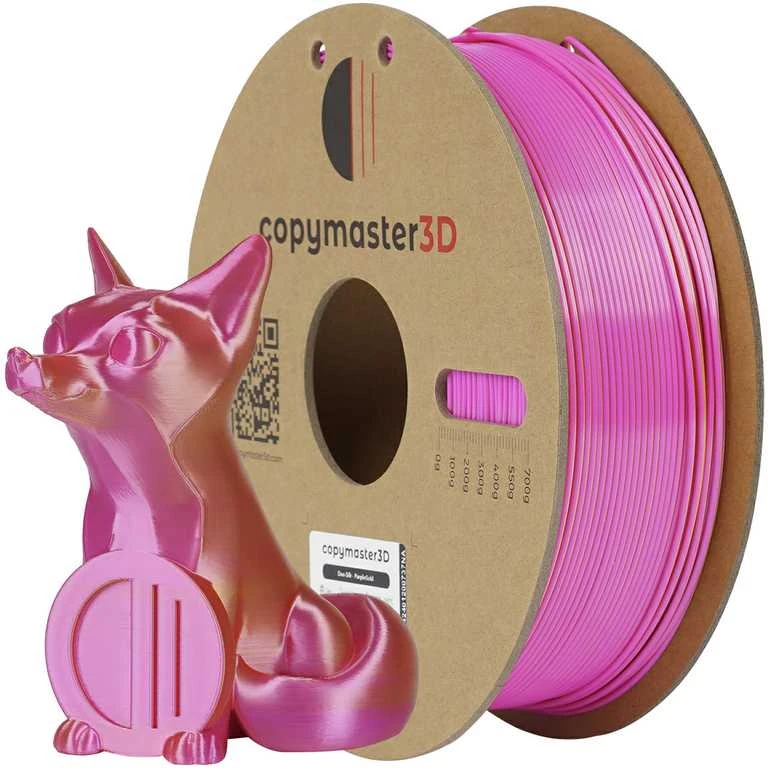 Copymaster3D Duo-Silk 1.75mm 1kg - Violetinė/Gold