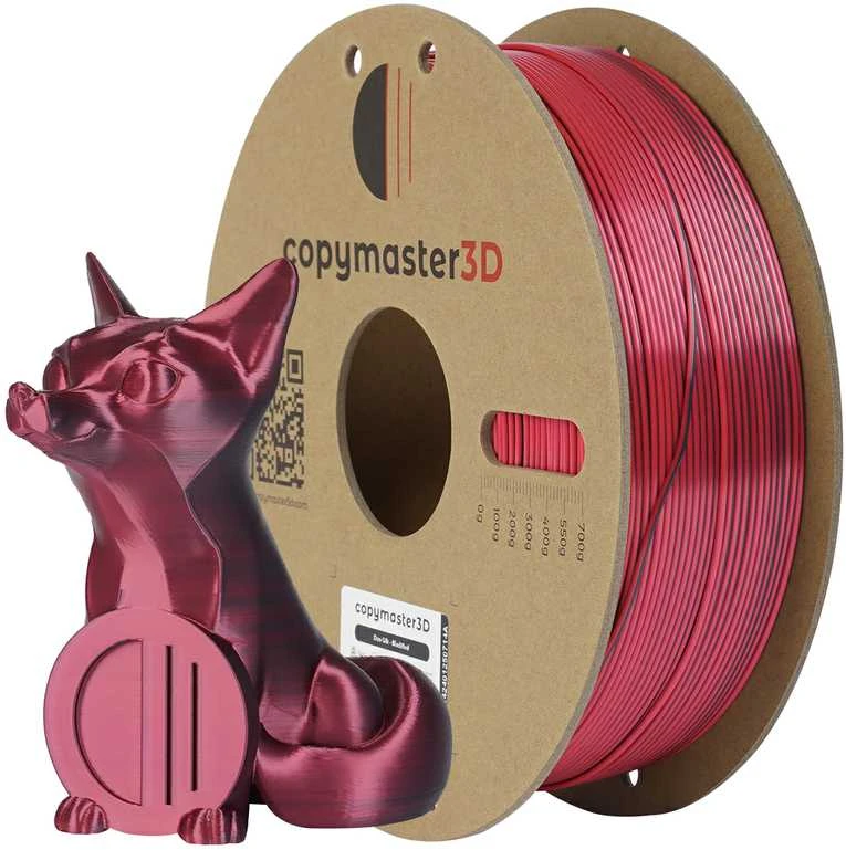 Copymaster3D Duo-Silk 1.75mm 1kg Žalias/Oranžinis