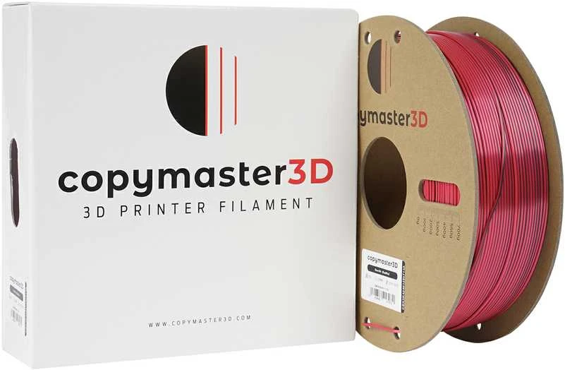 Copymaster3D Duo-Silk 1.75mm 1kg Rose Raudona/Gold