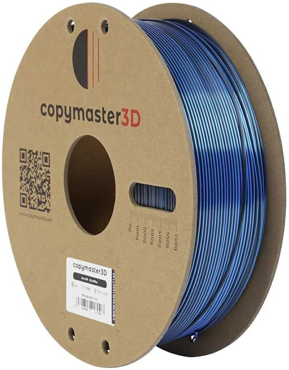 Copymaster3D Duo-Silk mėlynas 1.75mm siūlas