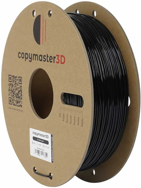 Copymaster3D Flex juodos spalvos gija ant kartoninės ritės