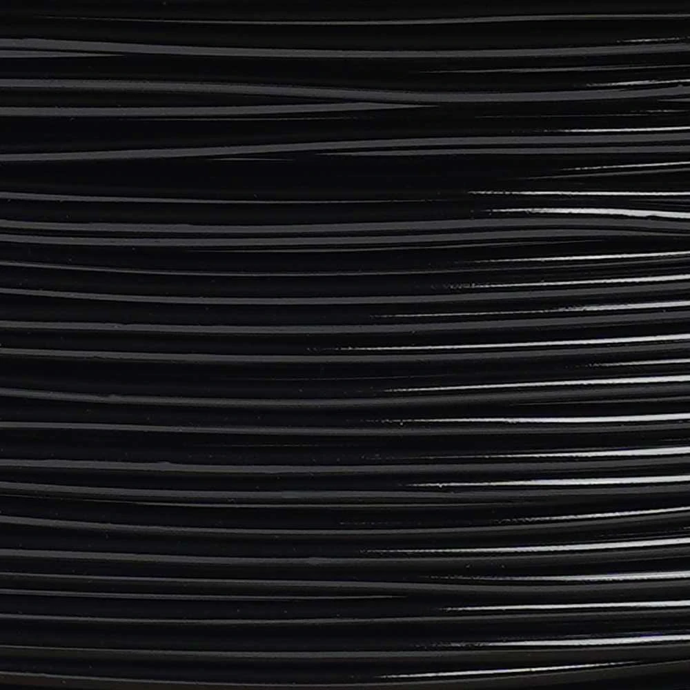 Copymaster3D Flex juodas siūlas iš arti