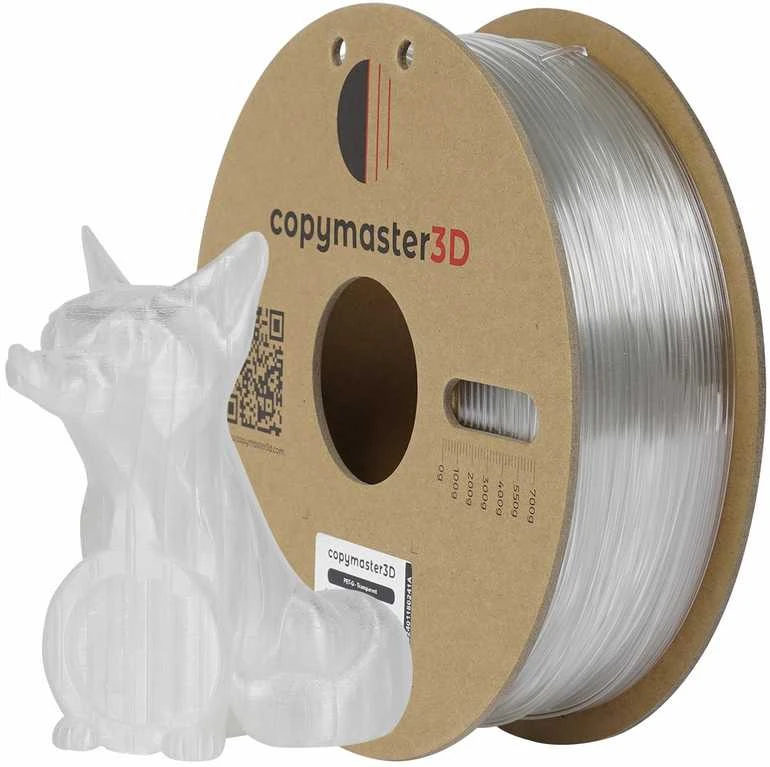 Copymaster3D PET-G 1.75mm 1kg - Transparent
