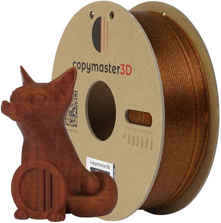 Copymaster3D PLA Glitter 1.75mm 1kg - Gold