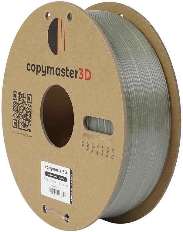 Copymaster3D PLA Glow 1.75 mm 1kg – paslaptinga turkio spalva