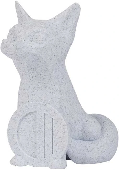3D atspausdinta marmurinio PLA katės figūra