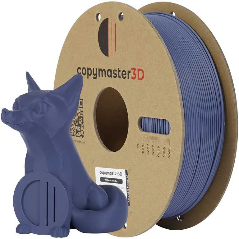 Copymaster3D PLA MATTE 1.75mm 1kg - Ice Mėlyna