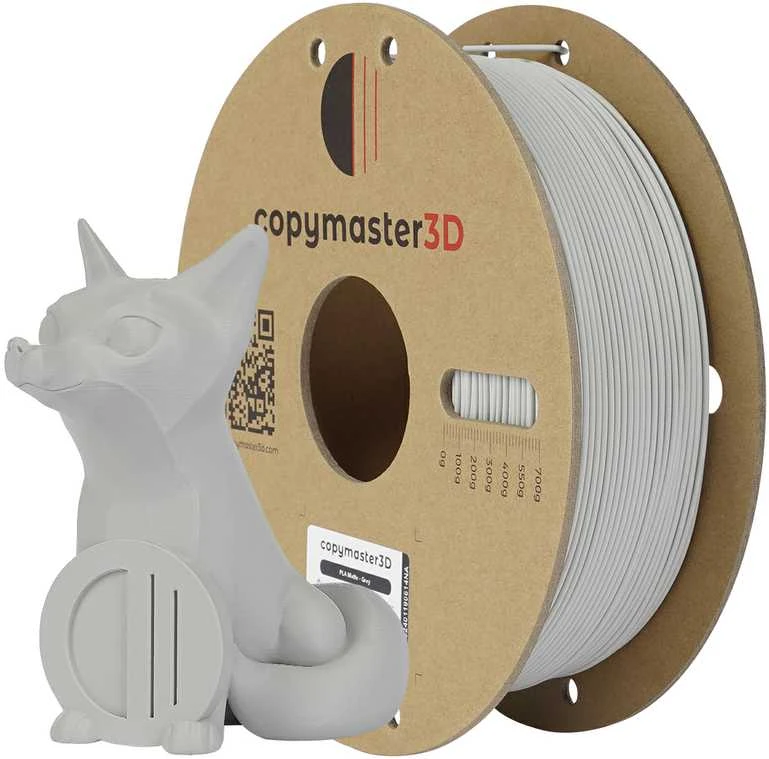 Copymaster3D PLA MATTE 1.75mm 1kg - Juodas