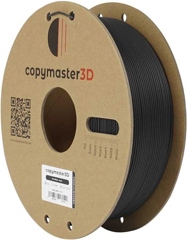 Matine pilka 3D spausdinimo gija ant kartoninės ritės
