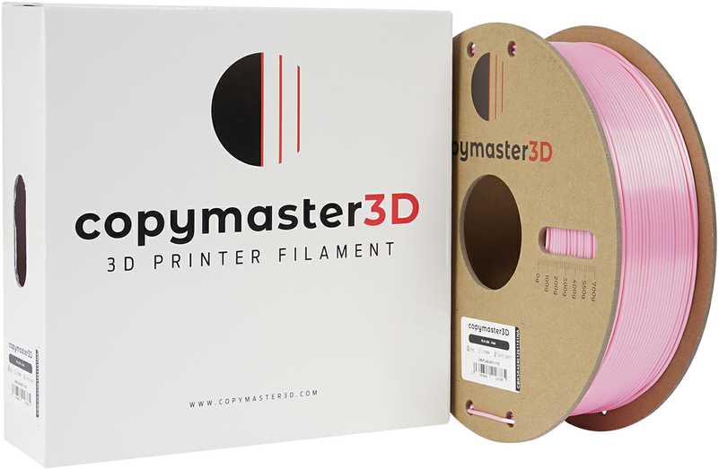 Copymaster3D PLA Silk 1.75mm 1kg Sidabrinis