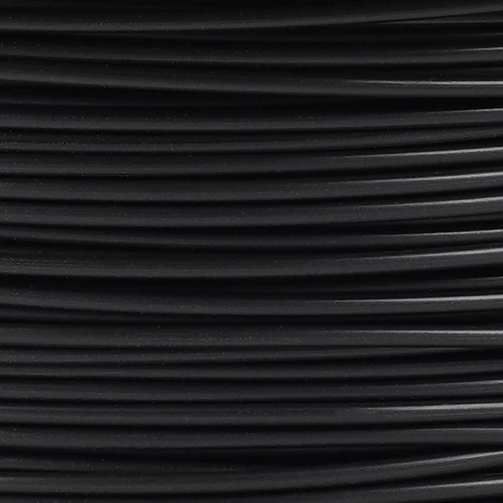 Copymaster3D Turbo PLA tamsiai pilkas gijų artimas vaizdas