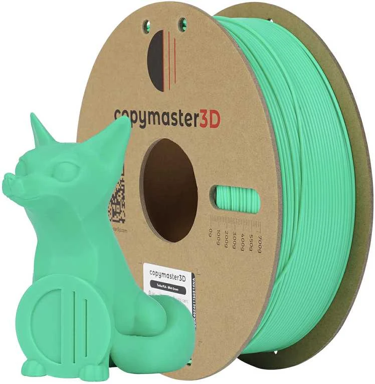 Copymaster3D Turbo PLA 1.75mm 1kg Mint Žalias