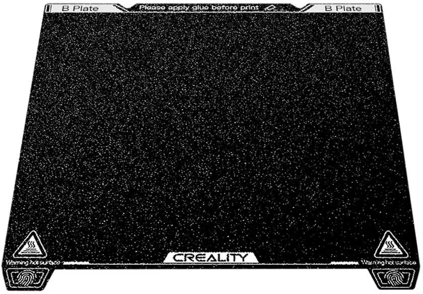Creality 3D K1 Max PEI konstravimo plokštė su minkštu magnetiniu lipduku - 315 x 310 mm