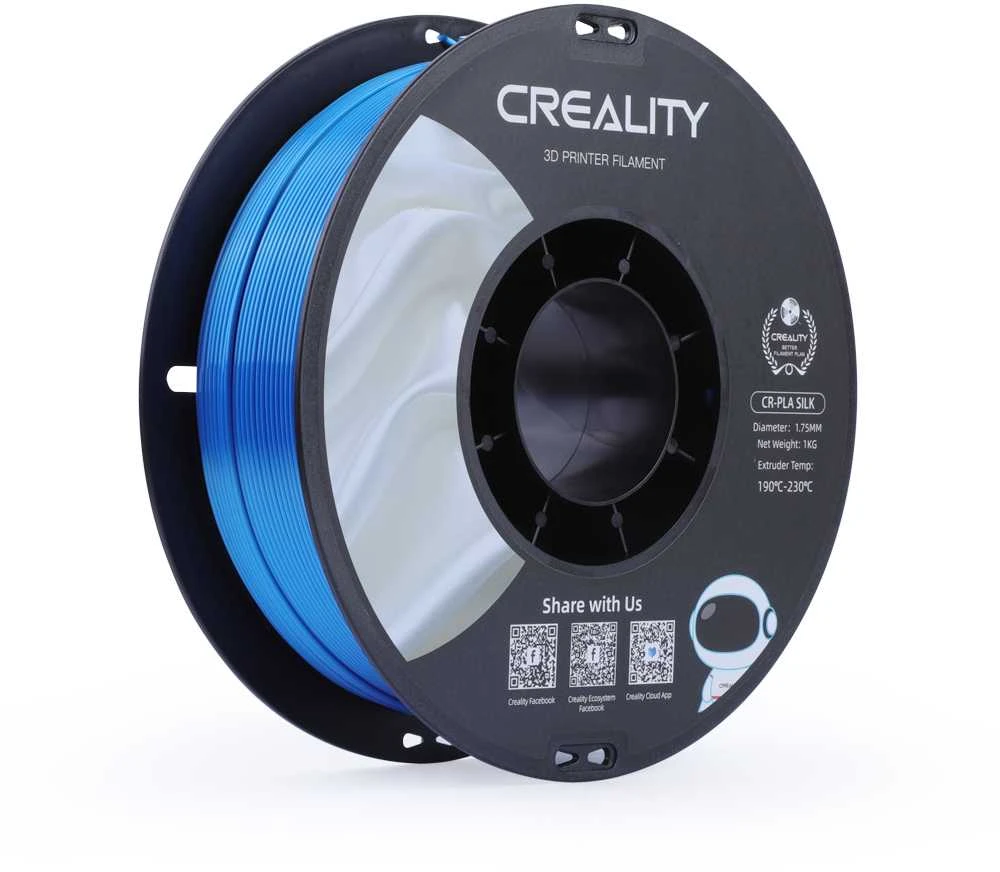Creality CR-PLA Silk - 1,75mm - 1kg - Vaivorykštė