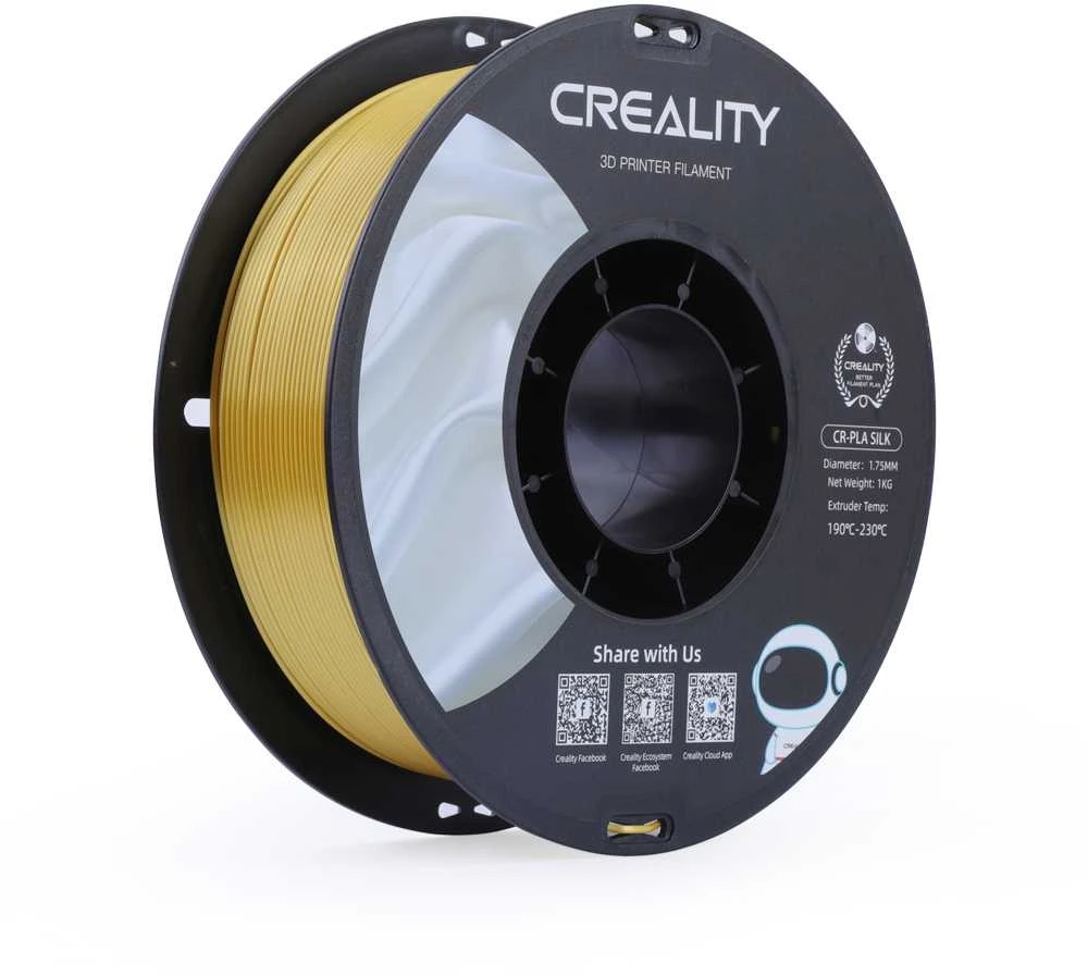 Creality CR-PLA Silk - 1.75mm - 1kg - Mėlynas