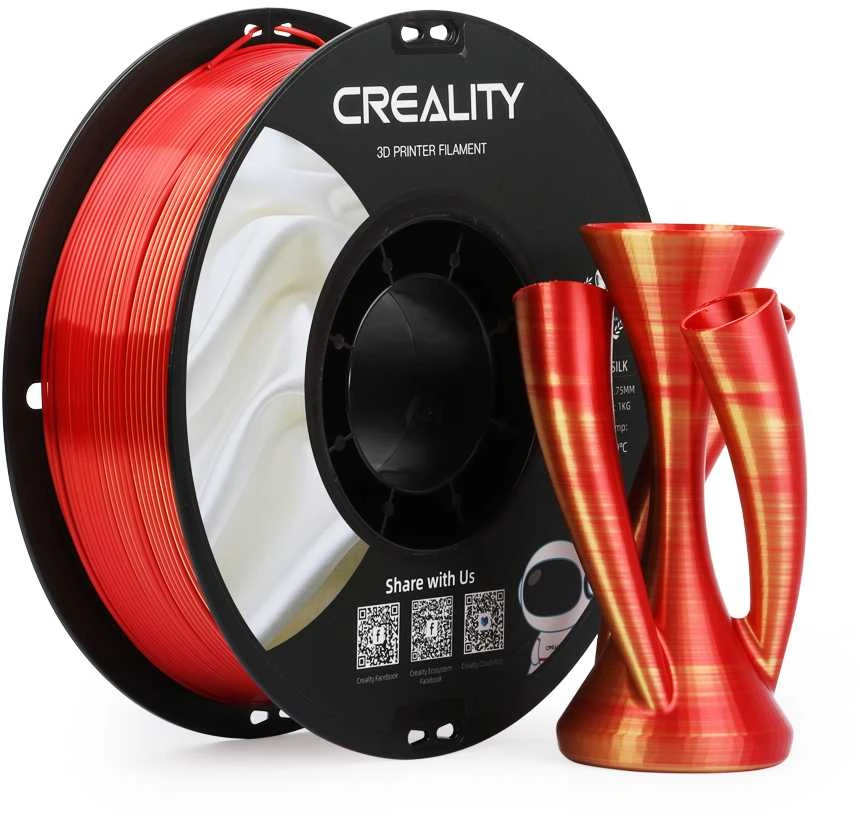 Creality CR-PLA Silk - 1.75mm - 1kg - Mėlynas
