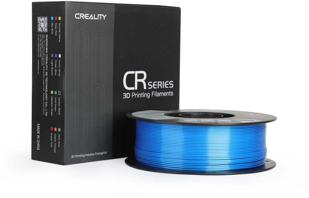 Creality CR-PLA Silk - 1.75mm - 1kg - Mėlynai žalias