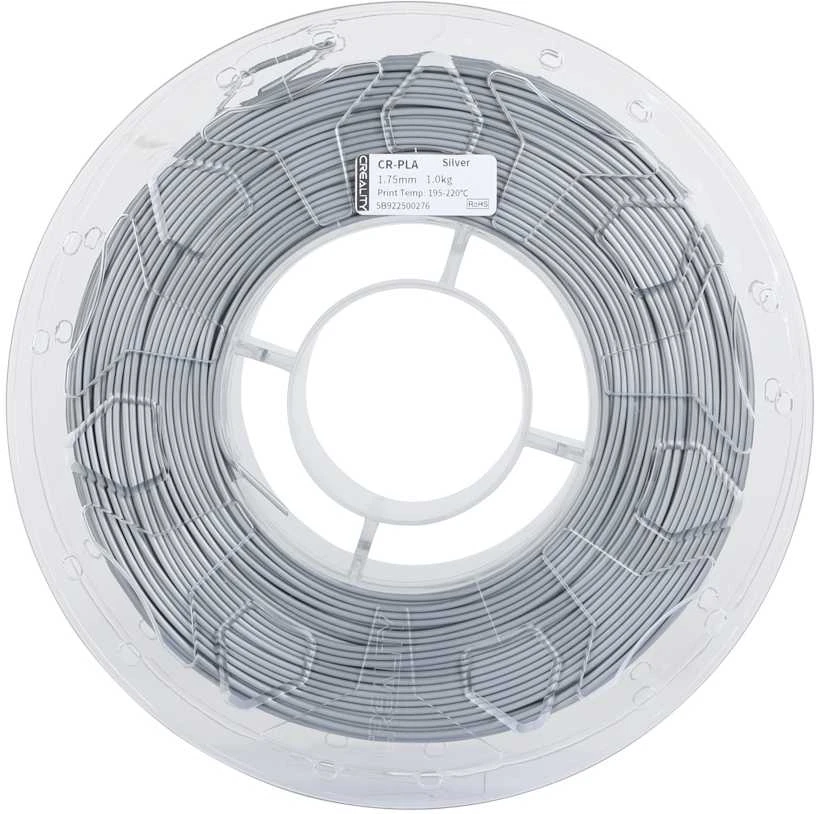 Creality CR-PLA plastikas - 1.75mm - 1kg - Sidabrinis
