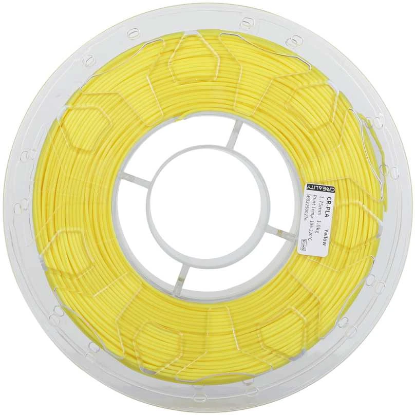 Creality CR-PLA plastikas - 1.75mm - 1kg - Geltonas
