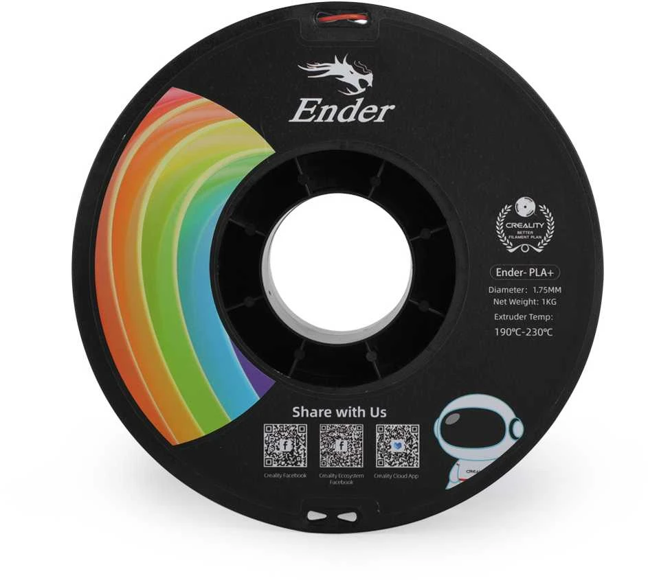Creality Ender - PLA+ - 1.75mm - 1kg - Žalias