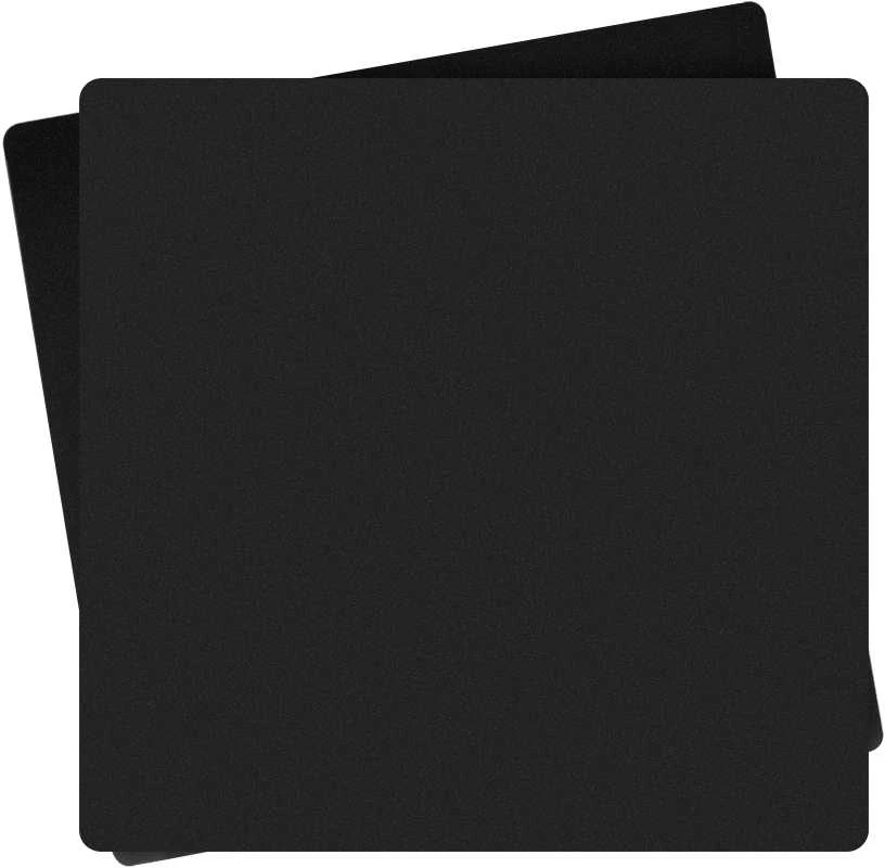 Juodi matiniai akrilo lakštai 300x300mm