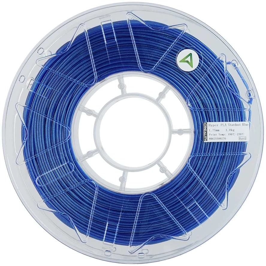 Creality Hyper PLA Stardust Blue gija ritėje