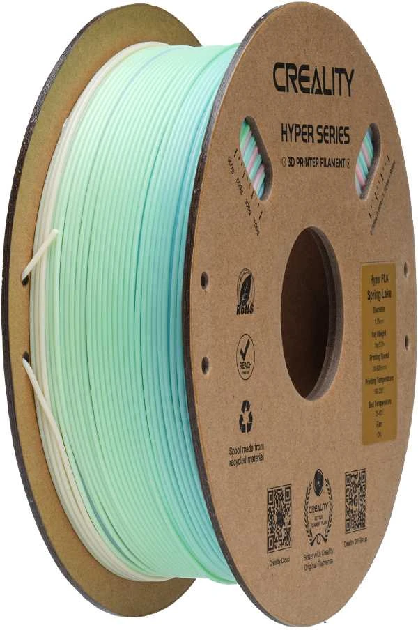 „Creality Hyper Rainbow“ virbalai 1,75 mm, 1kg – Spring Lake